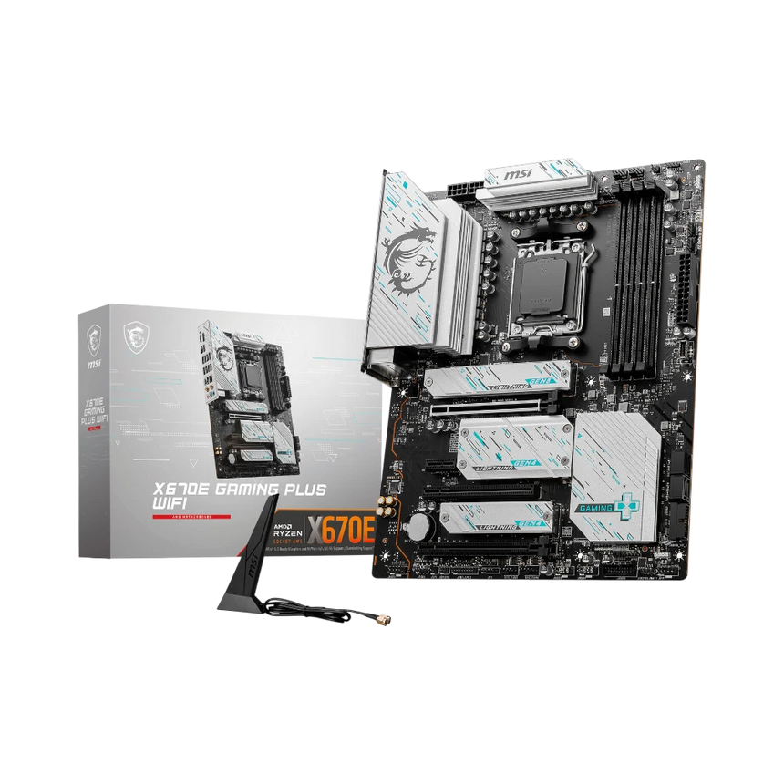 MSI X670E GAMING PLUS WIFI AM5 ATX Motherboard — Being Shipped