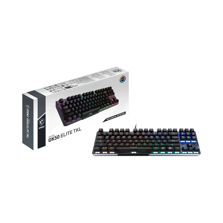 MSI VIGOR GK50 ELITE LL Gaming Keyboard (Kailh Blue Switches) — Being Shipped