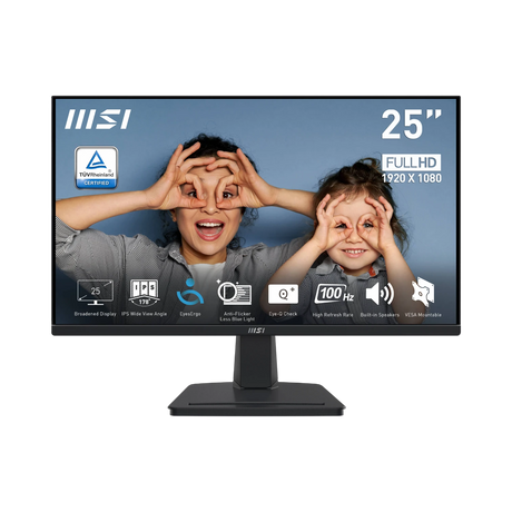 MSI PRO MP251 24.5" 16:9 100Hz FHD IPS Monitor (Black) — Being Shipped