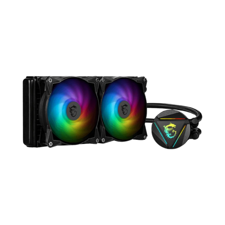 MSI MAG CORELIQUID 240R V2 Liquid Cooler (Black) — Being Shipped
