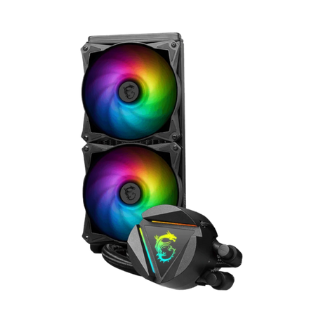 MSI MAG CORELIQUID 240R V2 Liquid Cooler (Black) — Being Shipped