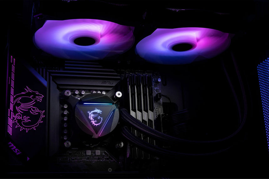 MSI MAG CORELIQUID 240R V2 Liquid Cooler (Black) — Being Shipped