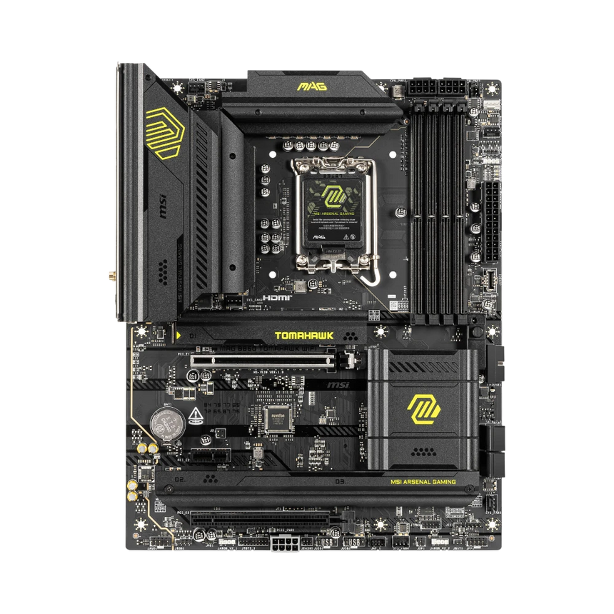 MSI MAG B860 TOMAHAWK WIFI LGA 1851 ATX Motherboard — Being Shipped