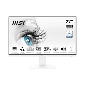 MSI PRO MP273AW 27" 16:9 100Hz FHD IPS Monitor (Matte White) — Being Shipped