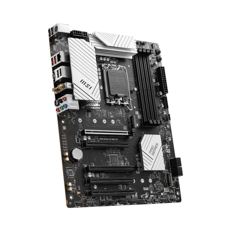 MSI PRO B760-VC WIFI IV LGA 1700 ATX Motherboard (Silver) — Being Shipped