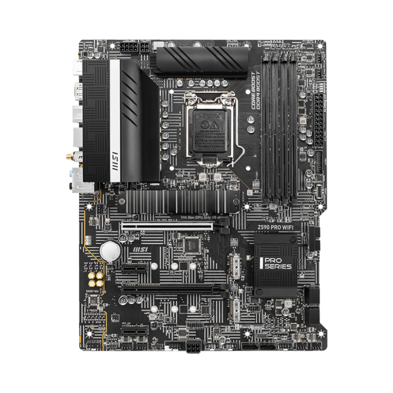 MSI Z590 PRO WIFI LGA 1200 ATX Motherboard — Being Shipped