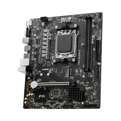 MSI PRO A620M-E Micro-ATX AM5 Motherboard — Being Shipped