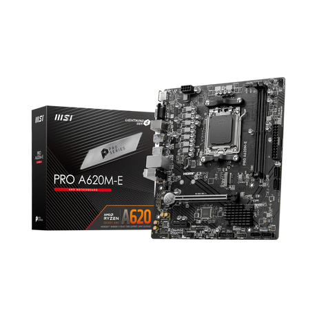 MSI PRO A620M-E Micro-ATX AM5 Motherboard — Being Shipped