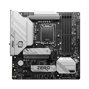 MSI B760M PROJECT ZERO LGA 1700 M-ATX Motherboard — Being Shipped