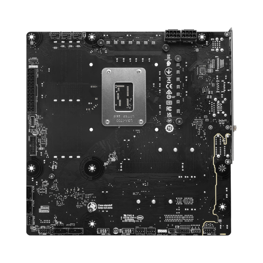 MSI B760M PROJECT ZERO LGA 1700 M-ATX Motherboard — Being Shipped