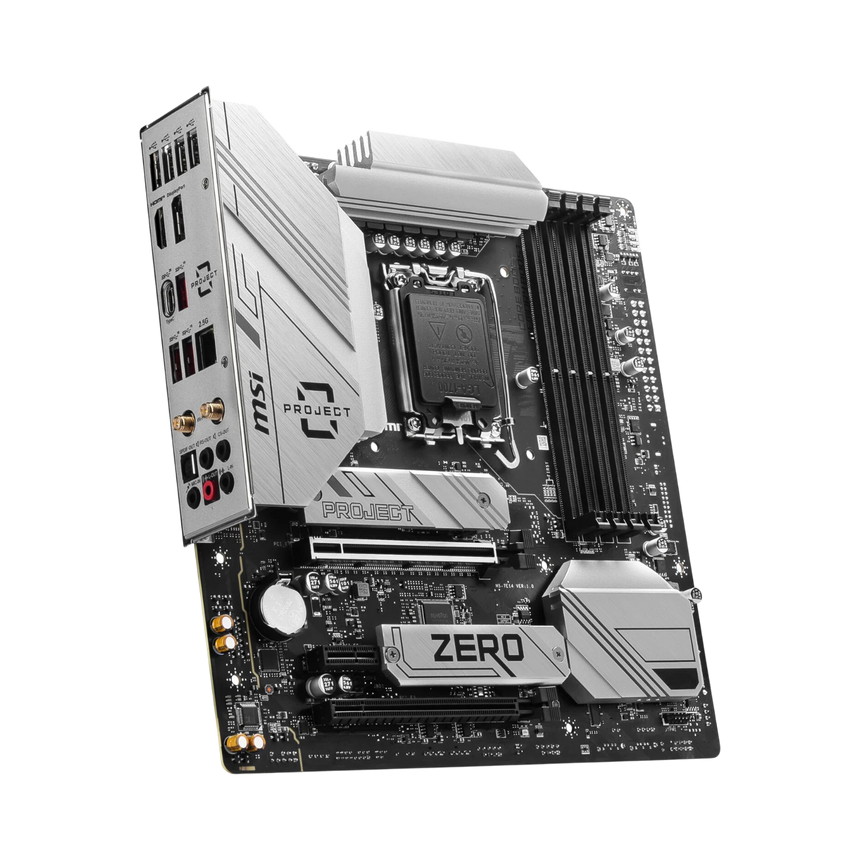 MSI B760M PROJECT ZERO LGA 1700 M-ATX Motherboard — Being Shipped