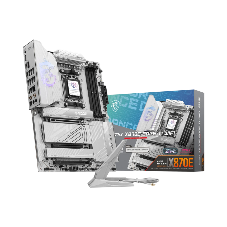 MSI MPG X870E EDGE TI WIFI AM5 ATX Motherboard — Being Shipped