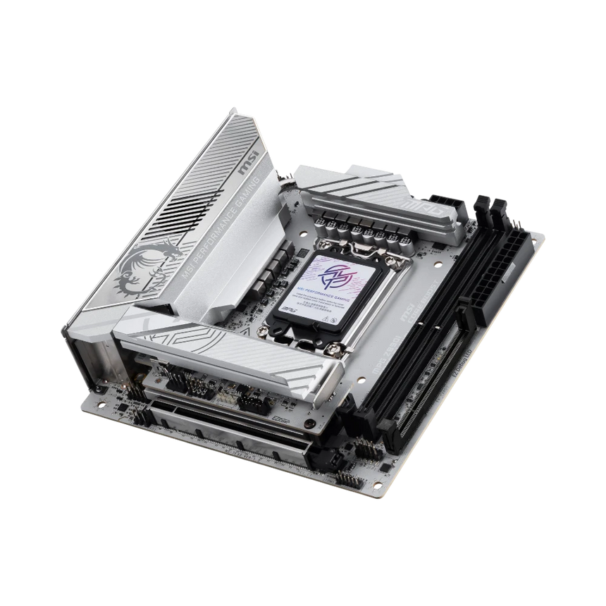MSI MPG Z890I EDGE TI WIFI LGA 1851 Mini-ITX Motherboard (White) — Being Shipped