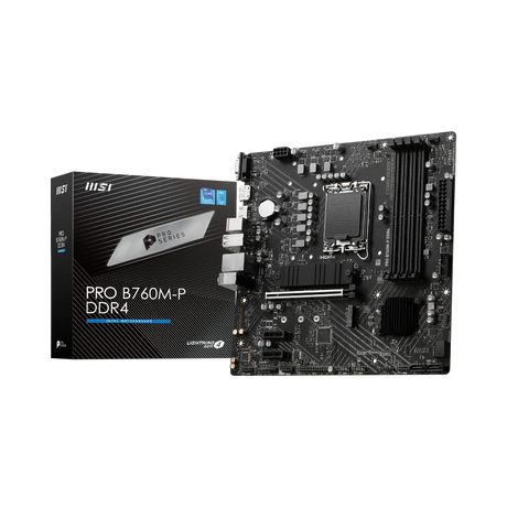 MSI PRO B760M-P DDR4 LGA 1700 Micro-ATX Motherboard — Being Shipped