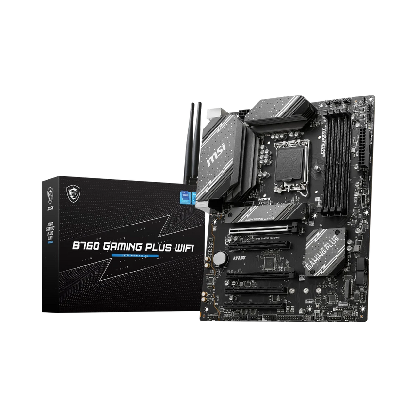 MSI B760 GAMING PLUS WIFI ATX LGA 1700 Motherboard — Being Shipped