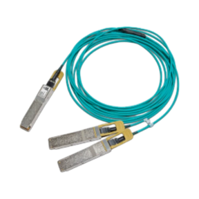 NVIDIA QSFP56 to 2xQSFP56 Active Optical Splitter Cable — Being Shipped