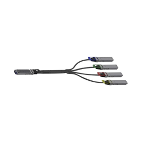 NVIDIA InfiniBand NDR200 OSFP to 4xOSFP Splitter Active Copper Cable — Being Shipped