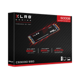 PNY XLR8 CS3030 500GB M.2 2280 NVMe PCIe NVMe Gen 3 x4 SSD — Being Shipped