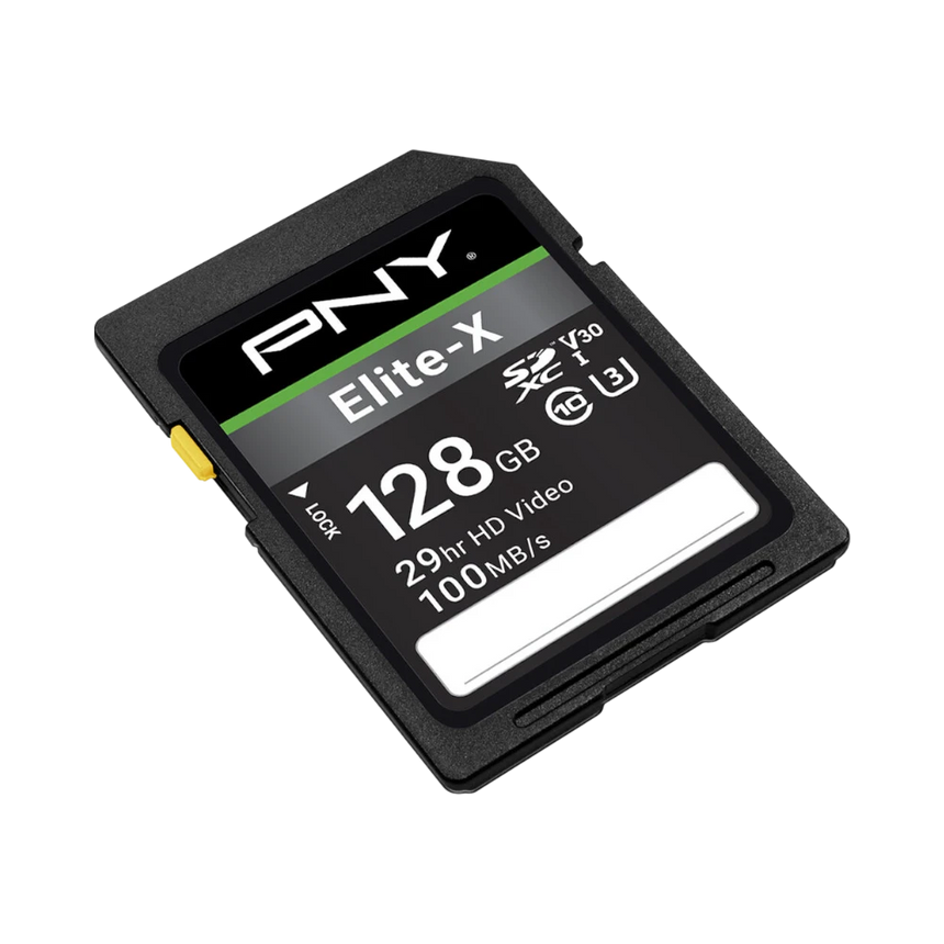 PNY Elite-X 128GB UHS-I SDXC Memory Card — Being Shipped