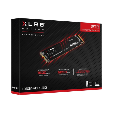 PNY XLR8 Gaming CS3140 2TB M.2 2280 PCIe Gen4 SSD — Being Shipped
