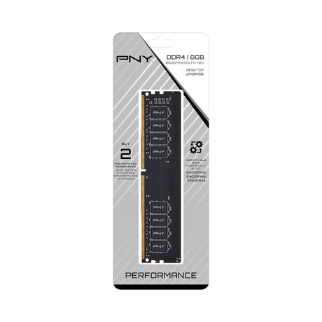 PNY Performance 8GB DDR4 2666 MHz DIMM Memory Module — Being Shipped