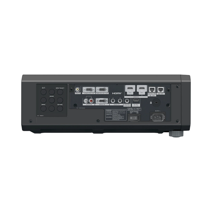 Panasonic PT-FRZ60BU7 6000-Lumen WUXGA Classroom & Office Laser DLP Projector (Black) — Being Shipped