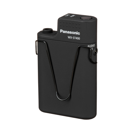 Panasonic WX-ST400 Bodypack DECT Wireless Transmitter with Cardioid Lavalier Mic (1.9 GHz) — Being Shipped