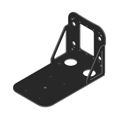 Panasonic Wall Mount for FEC-4WMK Professional PTZ Camera (Black) — Being Shipped