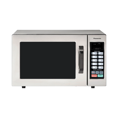 Panasonic Stainless Steel Countertop Commercial Microwave Oven — Being Shipped