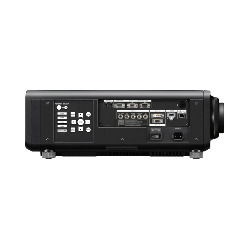 Panasonic 6000 Lumen WUXGA Exhibition Laser DLP Projector with 1.71 to 2.41:1 Lens (Black) — Being Shipped