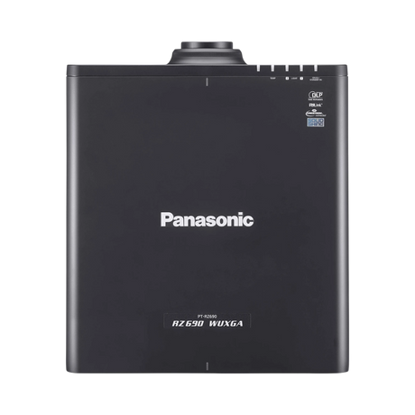 Panasonic 6000 Lumen WUXGA Exhibition Laser DLP Projector with 1.71 to 2.41:1 Lens (Black) — Being Shipped