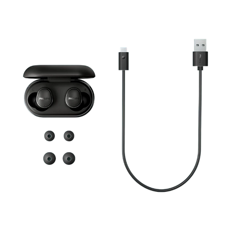 Philips True Wireless Active Noise-Canceling In-Ear Headphones (Black) — Being Shipped