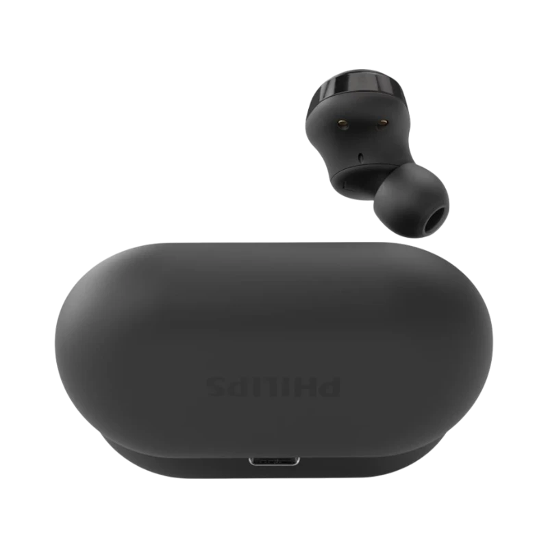 Philips True Wireless Active Noise-Canceling In-Ear Headphones (Black) — Being Shipped