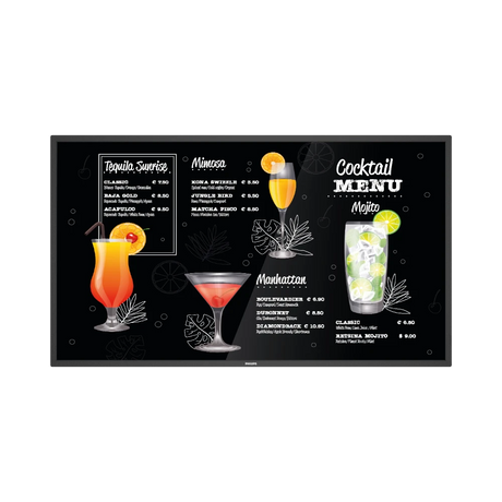 Philips P-Line 43" 16:9 60Hz UHD 4K Digital VA LCD Signage Display — Being Shipped