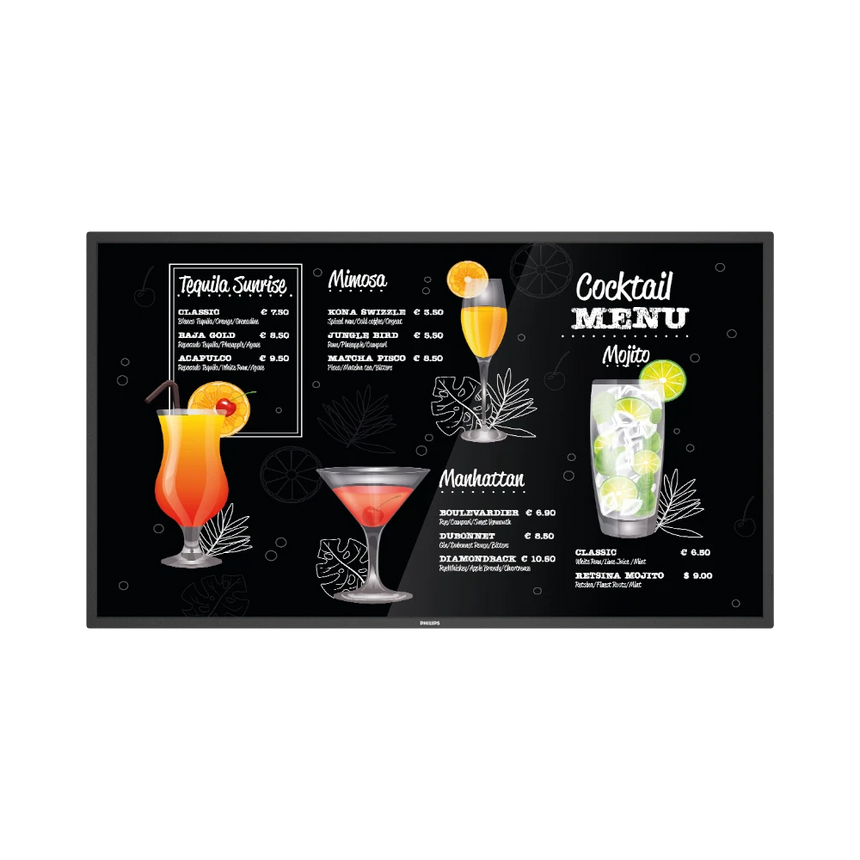 Philips P-Line 43" 16:9 60Hz UHD 4K Digital VA LCD Signage Display — Being Shipped