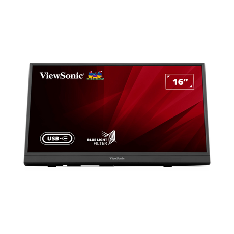 ViewSonic VA1653 16" IPS FHD Portable Monitor (USB-C, Mimi HDMI) — Being Shipped
