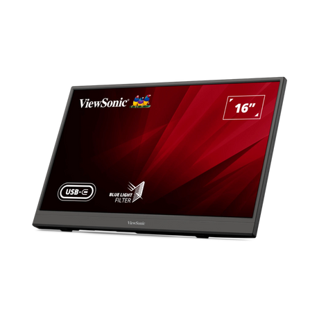 ViewSonic VA1653 16" IPS FHD Portable Monitor (USB-C, Mimi HDMI) — Being Shipped
