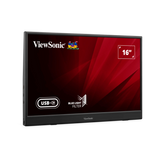 ViewSonic VA1653 16" IPS FHD Portable Monitor (USB-C, Mimi HDMI) — Being Shipped
