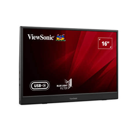 ViewSonic VA1653 16" IPS FHD Portable Monitor (USB-C, Mimi HDMI) — Being Shipped