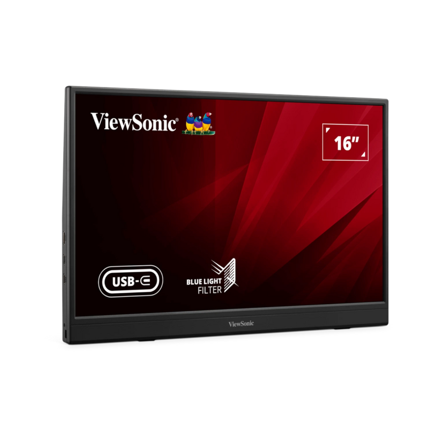 ViewSonic VA1653 16" IPS FHD Portable Monitor (USB-C, Mimi HDMI) — Being Shipped