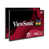ViewSonic VA2456A-MHD_H2 23.8" IPS LED FHD 120Hz Monitor (VGA, HDMI) — Being Shipped