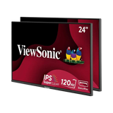 ViewSonic VA2456A-MHD_H2 23.8" IPS LED FHD 120Hz Monitor (VGA, HDMI) — Being Shipped
