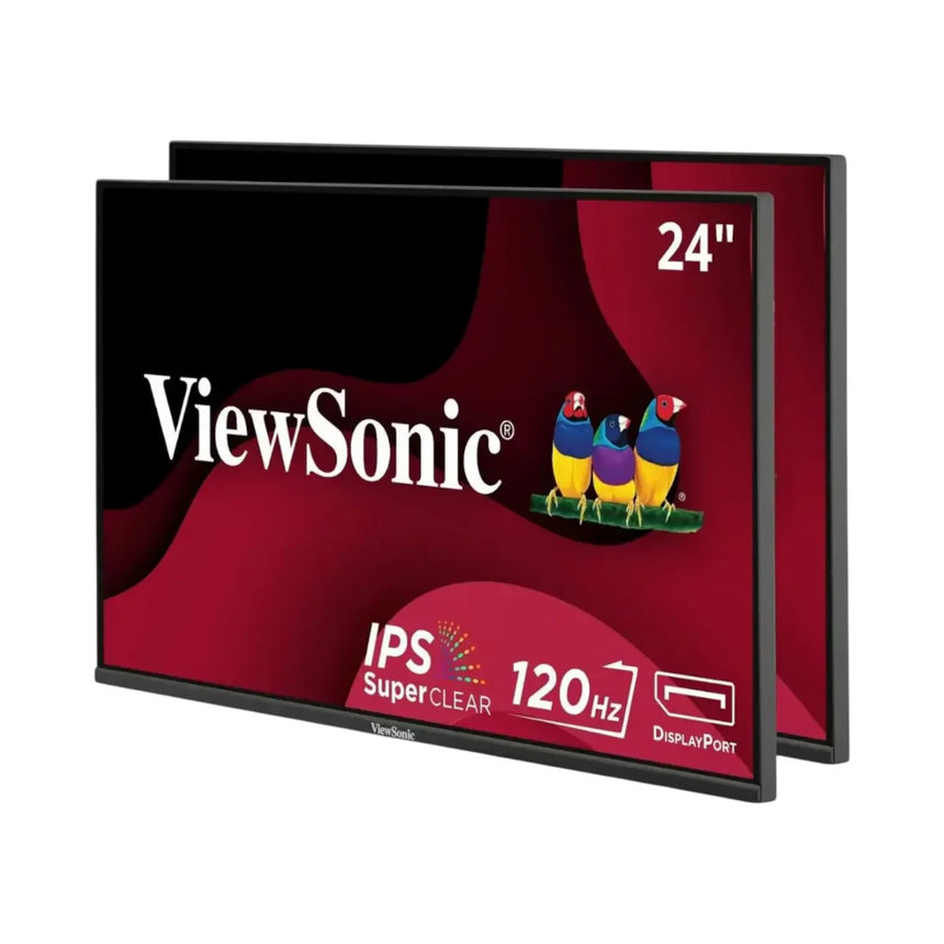 ViewSonic VA2456A-MHD_H2 23.8" IPS LED FHD 120Hz Monitor (VGA, HDMI) — Being Shipped