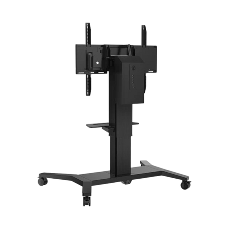 ViewSonic VB-STND-003 Motorized Trolley Cart with 90-Degree Tilt for 55-86" ViewBoard Displays — Being Shipped