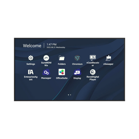 ViewSonic CDE8630-MTR 86" 4K Digital Display Conferencing System — Being Shipped