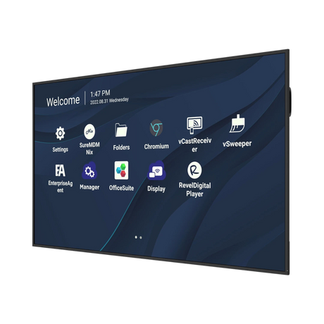 ViewSonic CDE8630-MTR 86" 4K Digital Display Conferencing System — Being Shipped