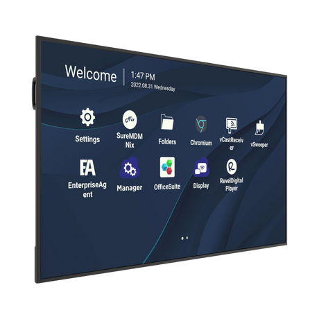 ViewSonic CDE8630-MTR 86" 4K Digital Display Conferencing System — Being Shipped