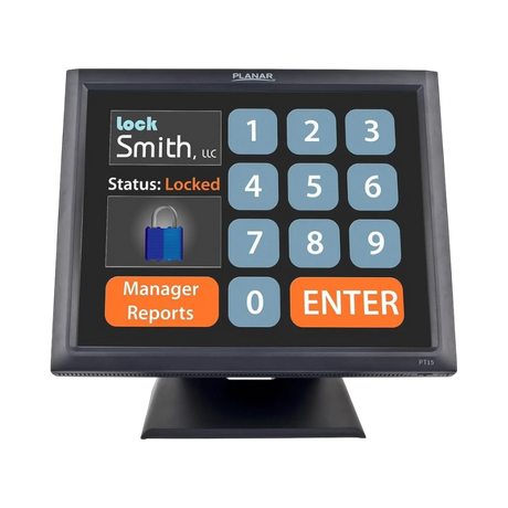 Planar PT1545R 15" 4:3 75Hz XGA LCD Resistive Touch POS Monitor — Being Shipped