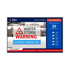 Planar SLP50-T 50" 16:9 60Hz 4K UHD LED LCD Touchscreen Display — Being Shipped