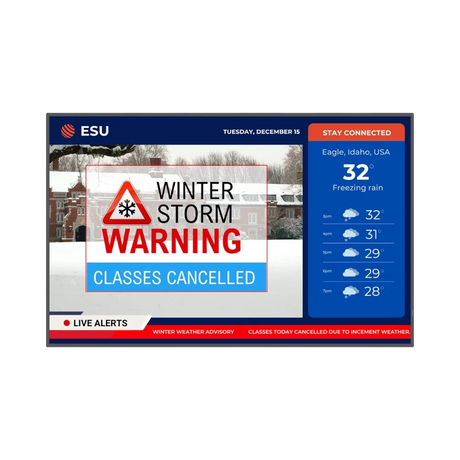 Planar SLP50-T 50" 16:9 60Hz 4K UHD LED LCD Touchscreen Display — Being Shipped